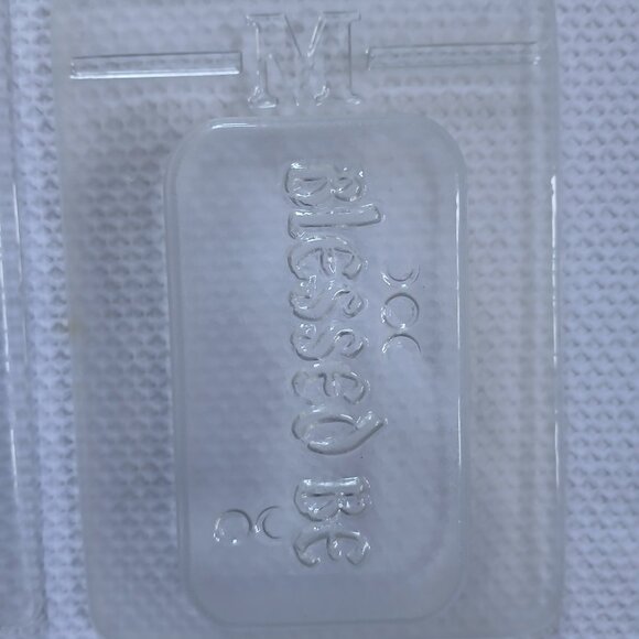 Lot of Six Soap Molds Moulds Witch Pagan Goddess Pentacle Craft Destash - Picture 6 of 7